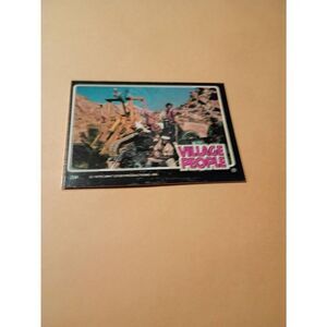 Vintage 1979 Village People Trading Card #24 Disco Era Vintage Music Collectible